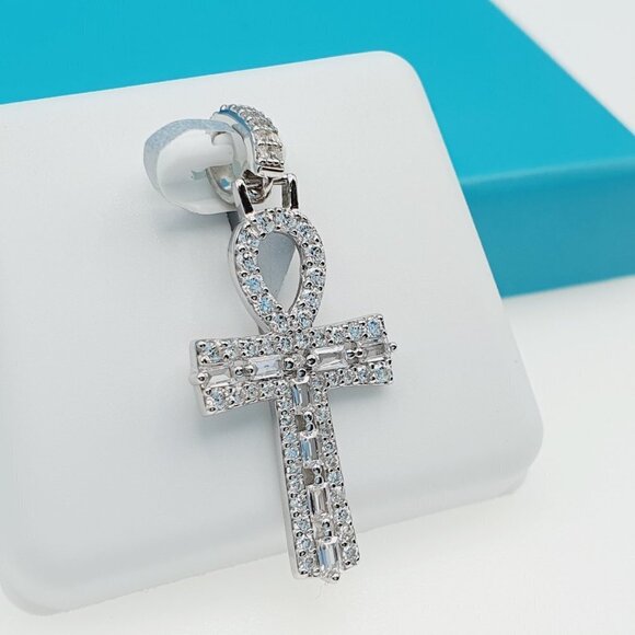 "925 Sterling Silver CZ Beautiful Pendant for Women, 1USPAR4008 - Picture 6 of 11